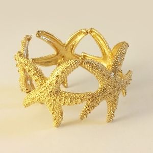 Gold Starfish Bracelet